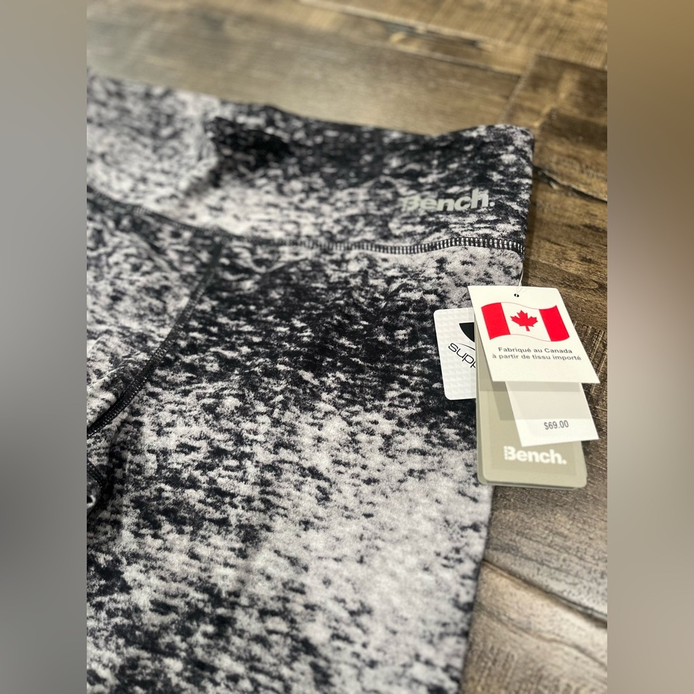 BENCH Black and Gray leggings - Picture 2 of 6